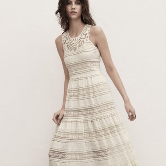 Eliza J. cream lace dress - Picture 2 of 11